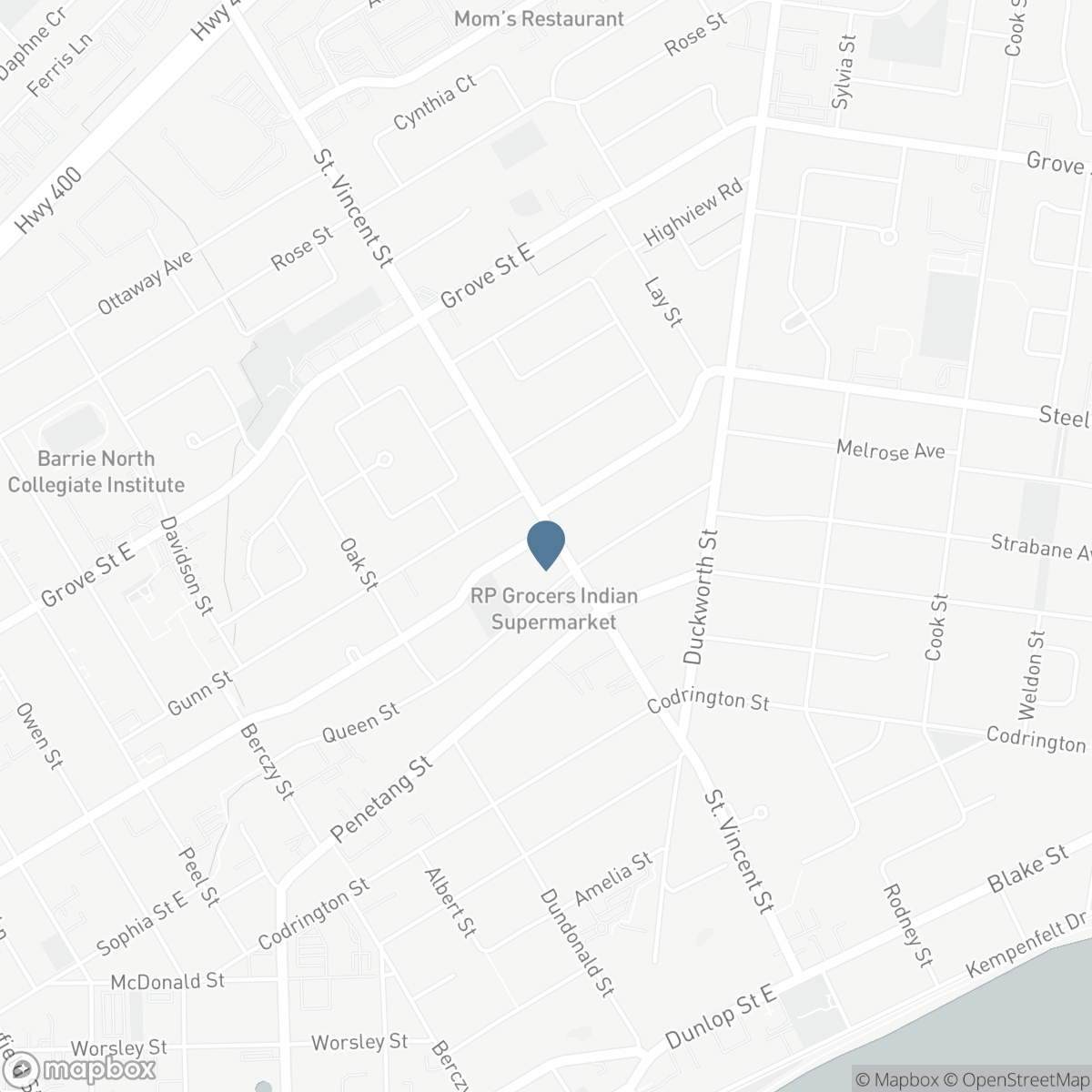 174 ST VINCENT STREET, Barrie, Ontario L4M 3Z2